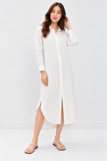 ASYMETRICAL HEMLINE LONG SHIRT