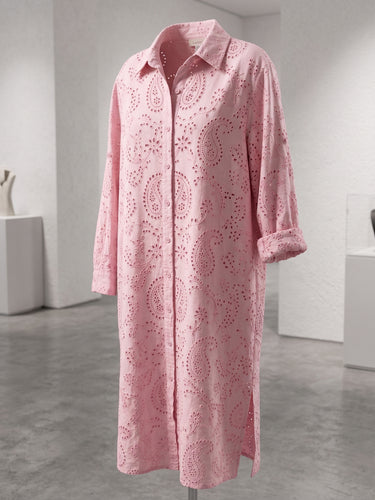 BRODERIE LONG SHIRT
