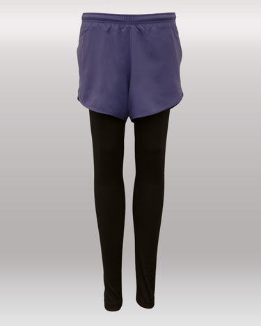 WOMEN 2 IN 1 RUNNING LEGGINGS