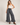 FLARE RUFFLE HEM PANTS
