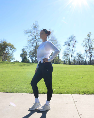 WOMEN 2 IN 1 RUNNING LEGGINGS