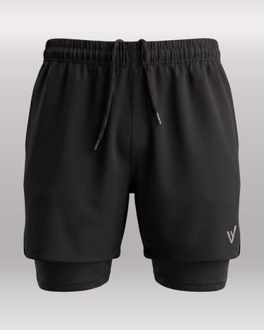 MEN 2 IN 1 RUNNING SHORT